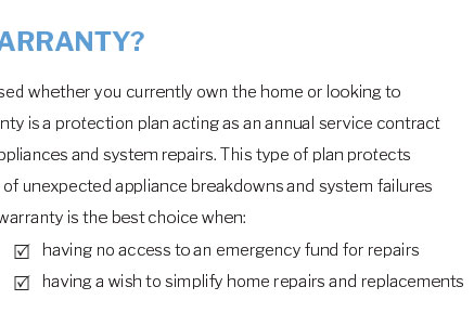 is home warranty the same as home insurance